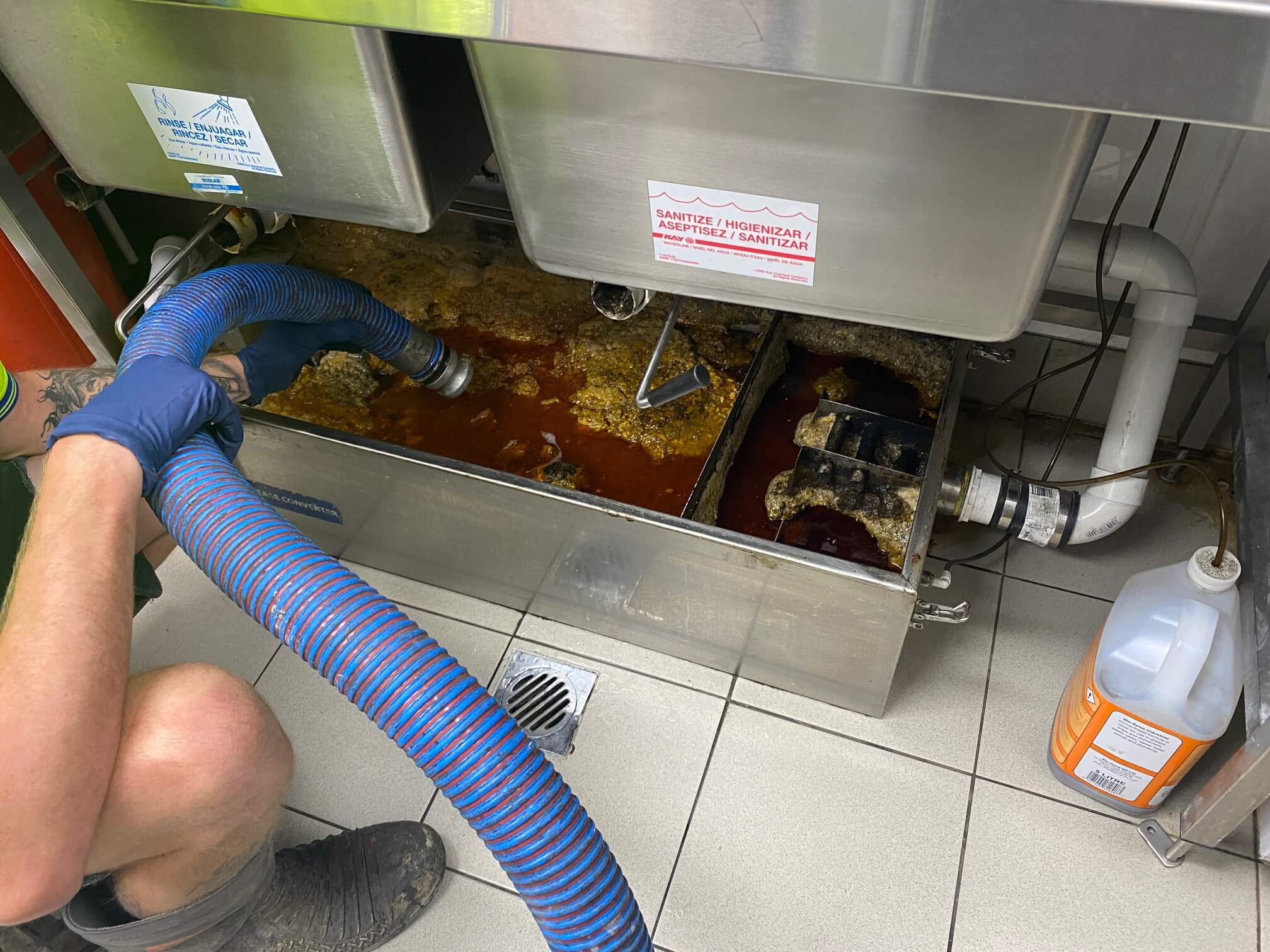 Grease Trap Cleaning in San Felipe